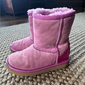 UGG Pink Kids Boots size 9 (toddler)